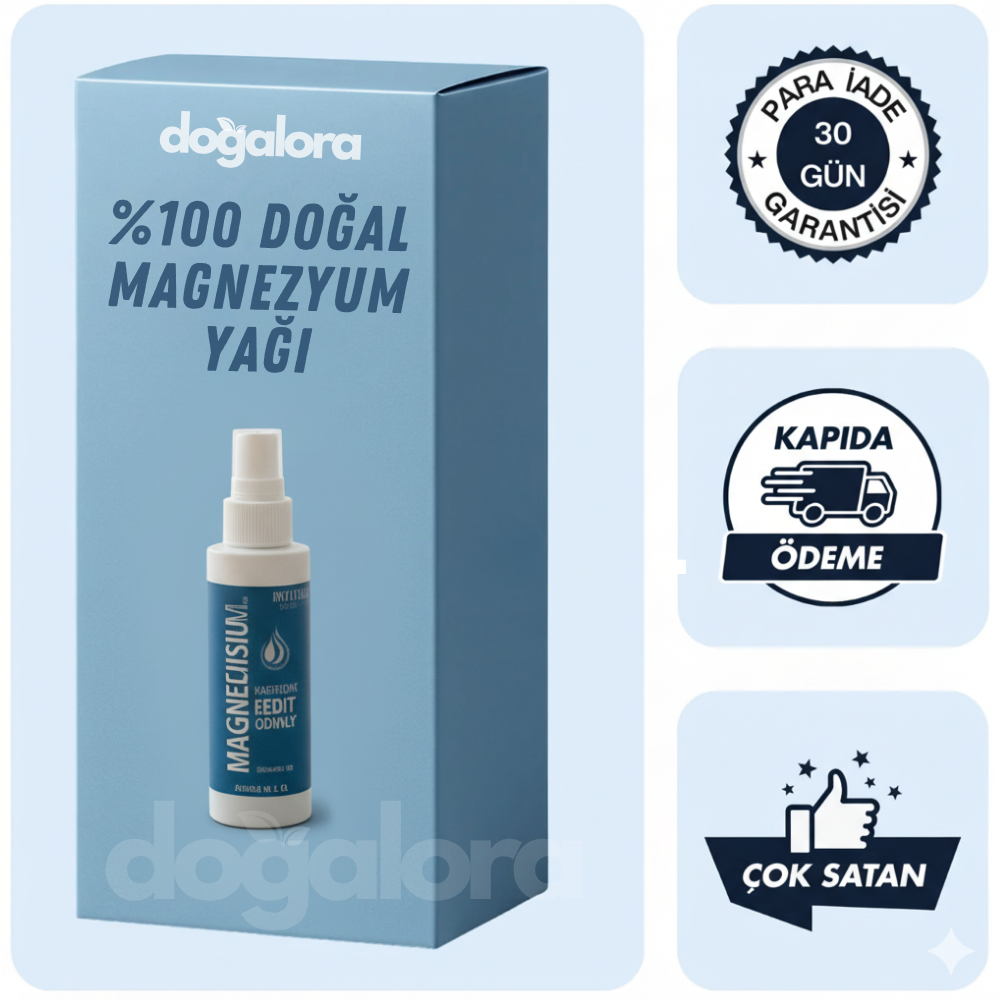 Doğalora %100 Doğal Magnezyum Yağı