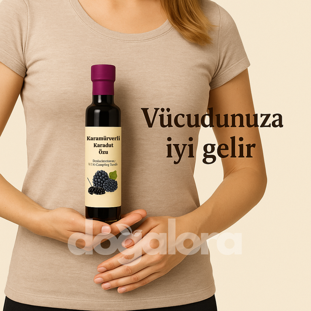 Doğalora Karamürverli Karadut Özü 700 ml