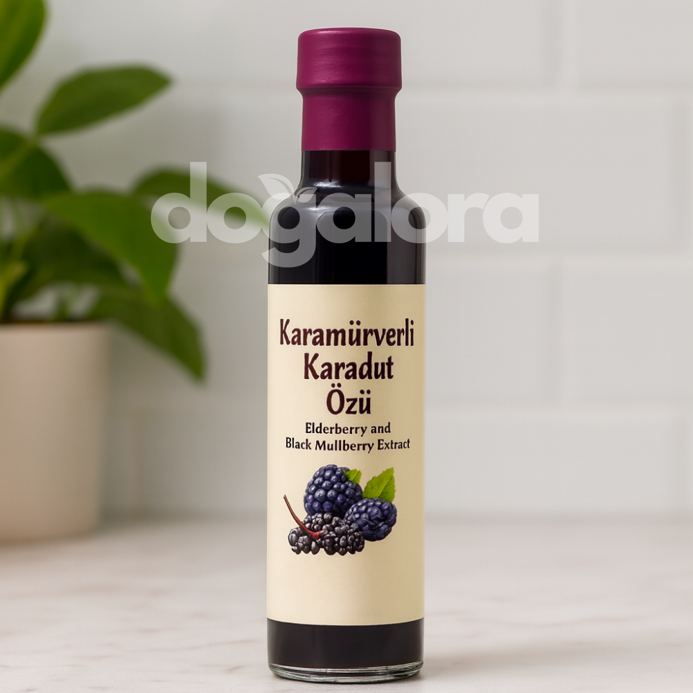 Doğalora Karamürverli Karadut Özü 700 ml
